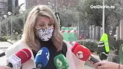 TeleMadrid, Europa Press y luego Antena 3 retiran el micr&oacute;fono cuando se dan cuenta que Yolanda D&iacute;az apoya a Alberto Garz&oacute;n y a la ganader&iacute;a extensiva y sostenible y no a las macrogranjas