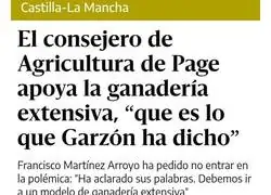 En el gobierno de Castilla La Mancha está perdidísimo su presidente