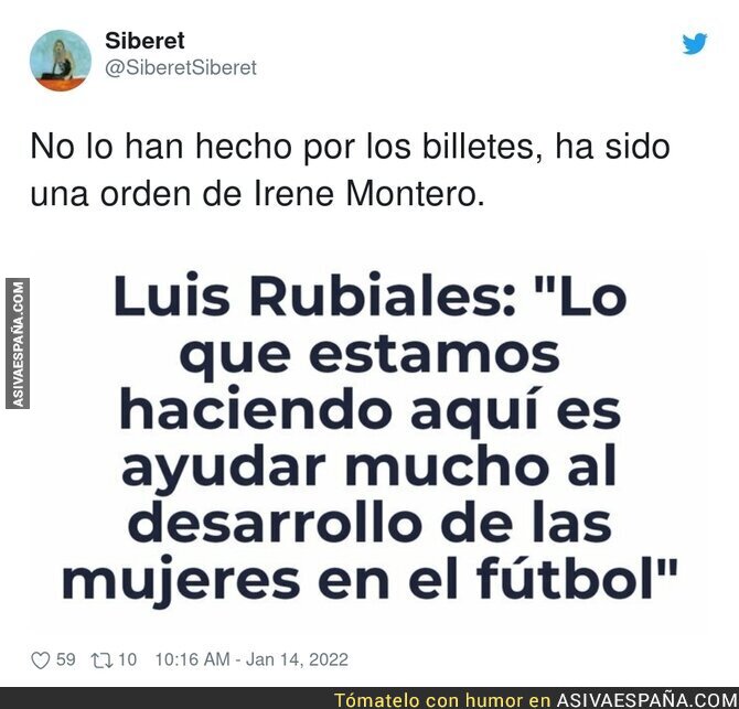 La Supercopa de España según Luis Rubiales