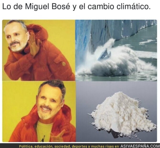 Miguel Bosé sabe bien que le gusta