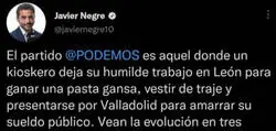 Javier Negre intenta humillar a Pablo Fernández (Podemos) y se lleva una respuesta brutal