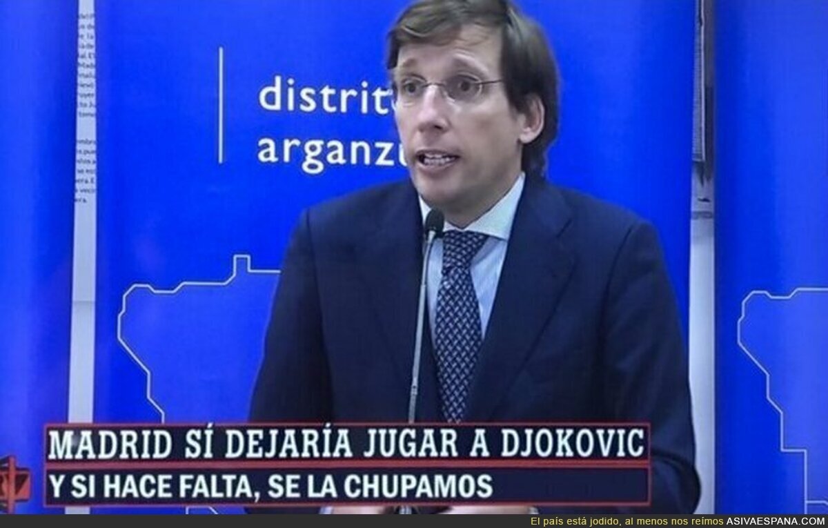 El alcalde que representa Madrid