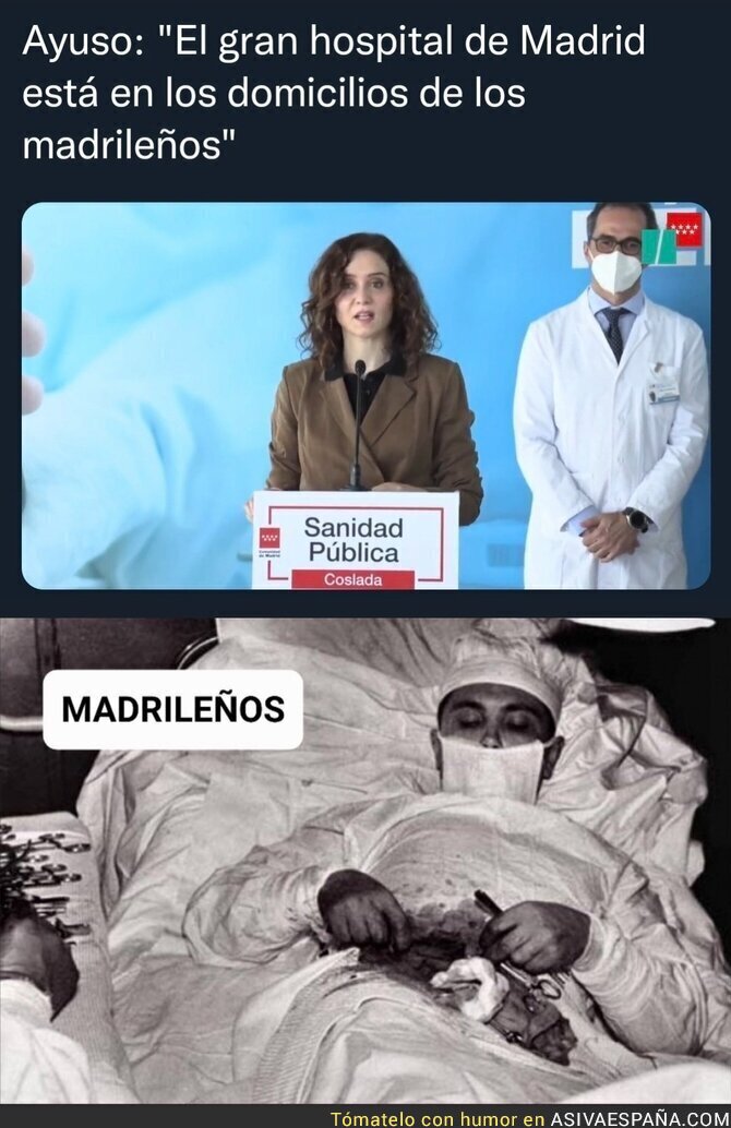 Sanidad Madrileña = Sanidad africanas