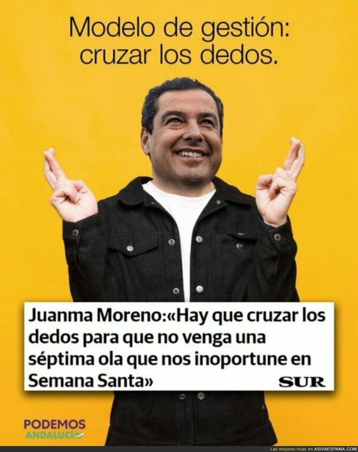 Y todo arreglado con esta táctica de Juanma Moreno