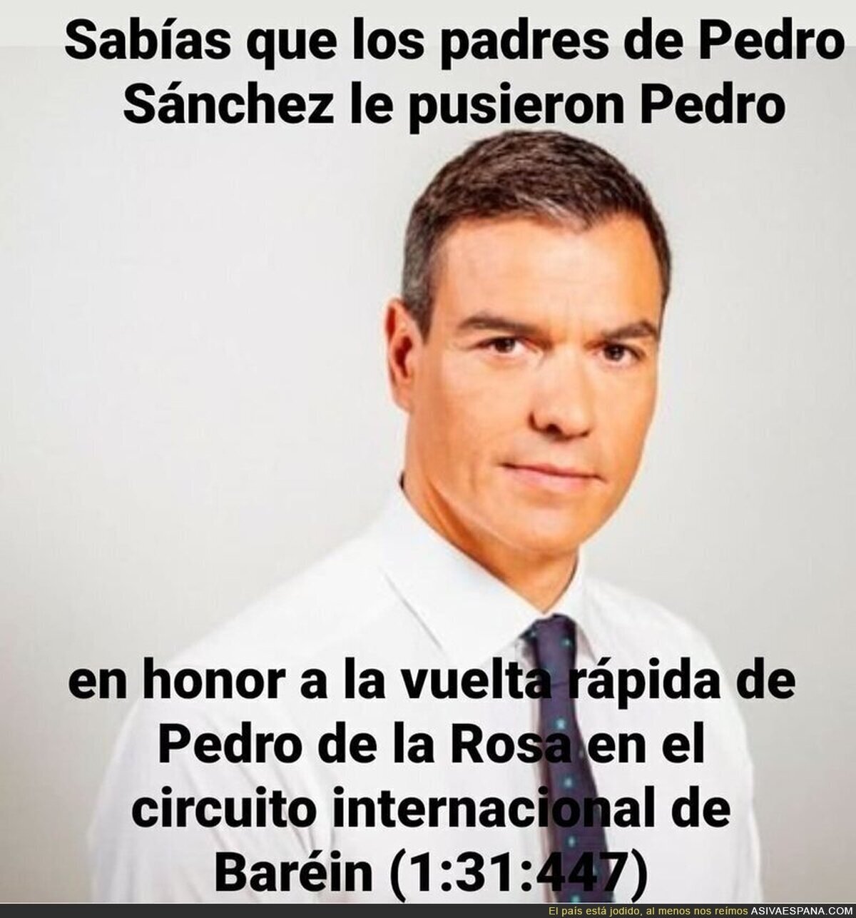 Datos que no conocías de Pedro Sánchez