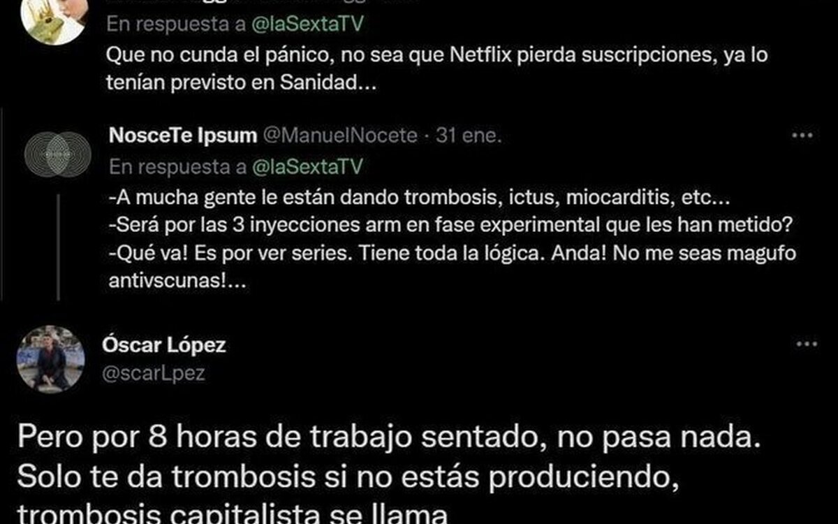 'La Sexta' publica este informe sobre el atracón de series y todo el mundo está atacándoles por lo absurdo que es