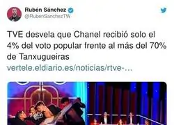 Chanel irá a Eurovisón sin el apoyo del público