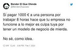 Problemas en una empresa