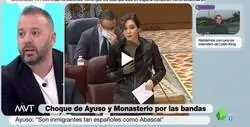 Antonio Maestre aplaude a Isabel Díaz Ayuso por esta frase que dijo contra VOX y Rocío Monasterio no ha tardado en saltar