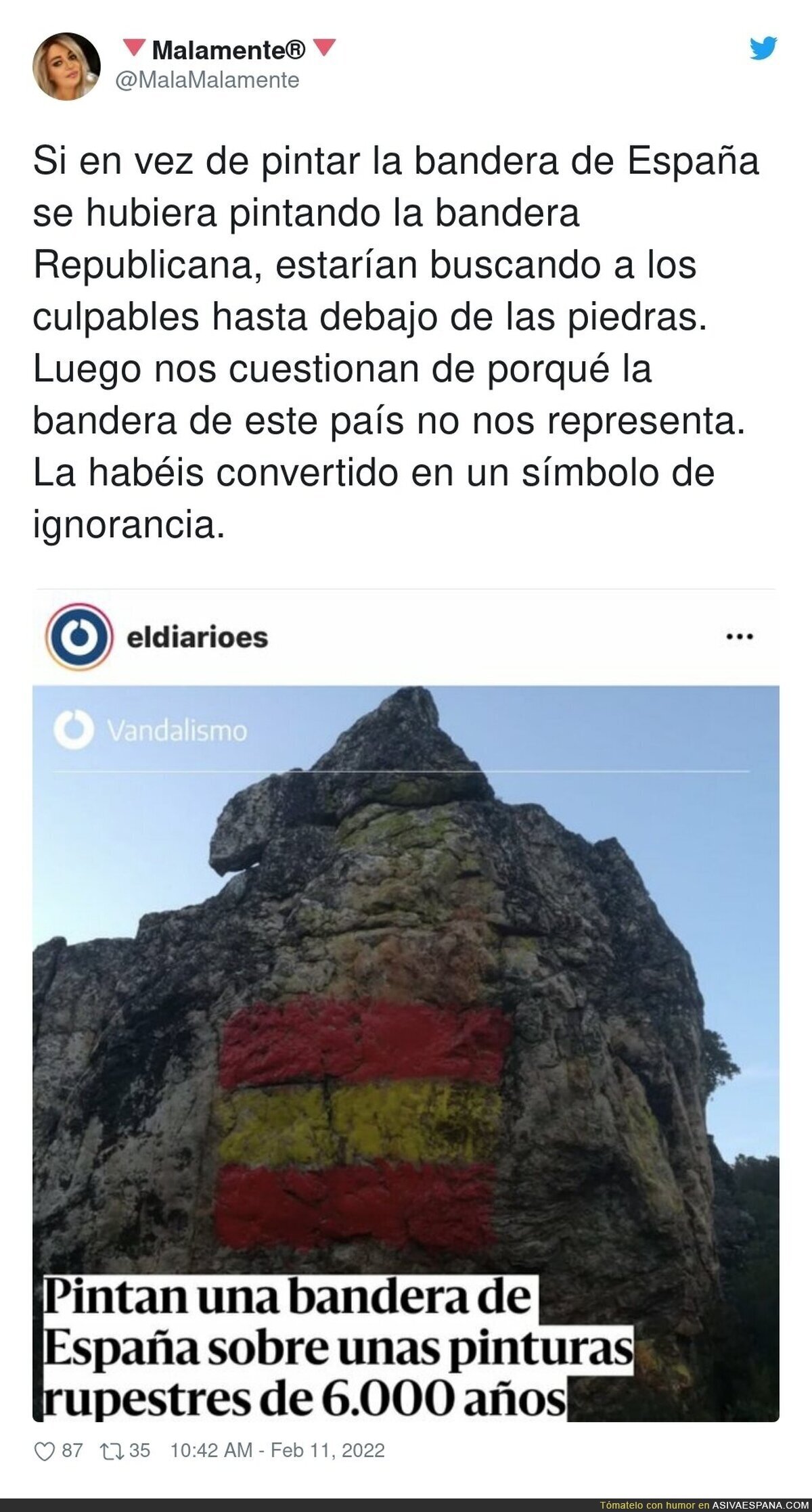 Así es el respeto que tiene la ultraderecha por el patrimonio mundial