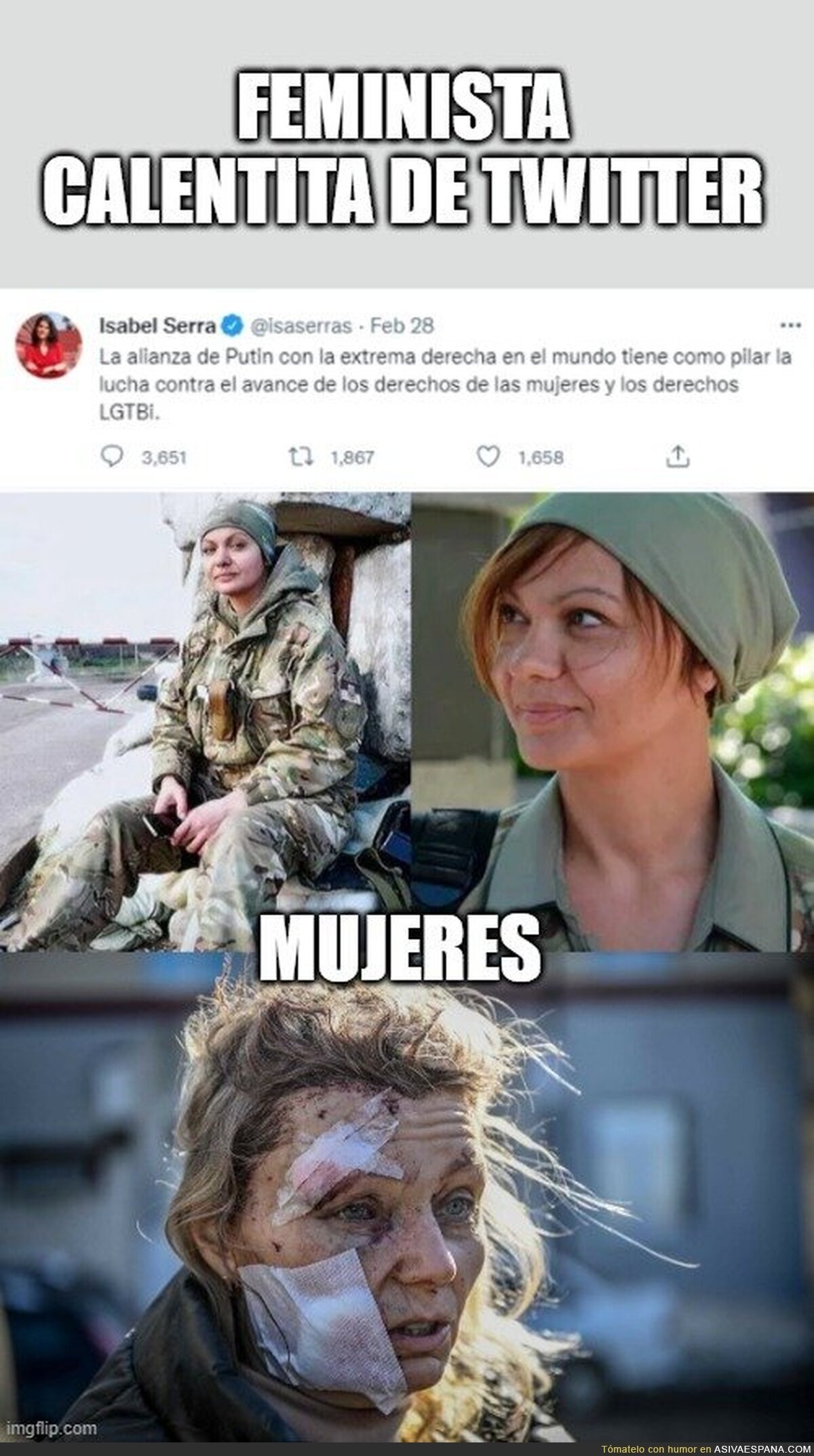 Yo creo que ni ella mismo leyó lo que escribió