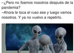Los aliens a la cola de espera