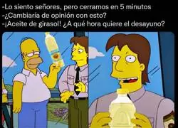 Guerra por conseguir una botella de aceite de girasol