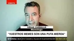 César Carballo está enfurecido