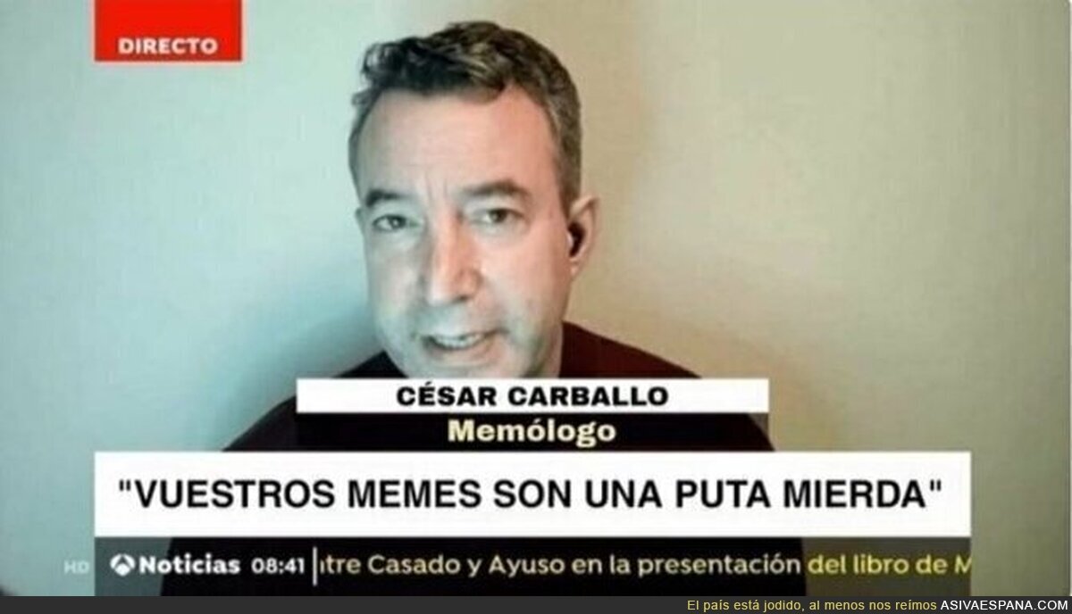 Una más de César Carballo