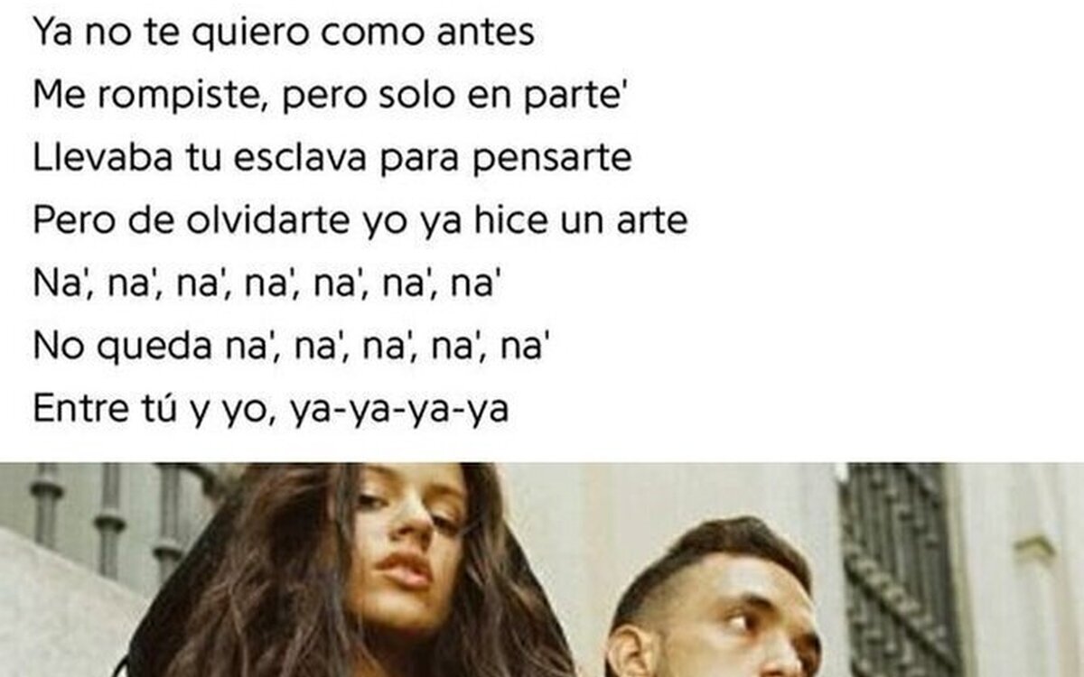 Estas son algunas de las indirectas que Rosalía le lanza a C. Tangana en el disco 'Motomami'