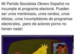 La realidad del PSOE