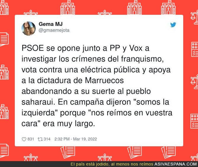 PSOE en estado puro