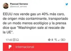 Estados Unidos siempre quiere quedar bien como el superh&eacute;roe de la historia