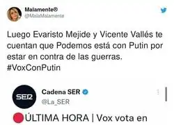 VOX es lo mismo que Putin
