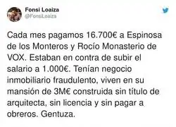 La buena vida de los Espinosa de los Monteros - Monasterio