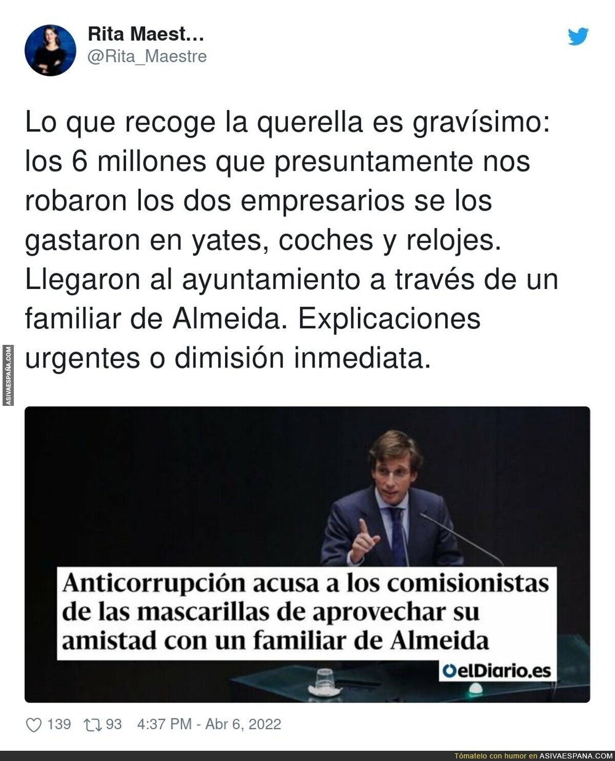 Tiene que empezar el desfile de políticos para la cárcel por lo que hicieron en plena pandemia