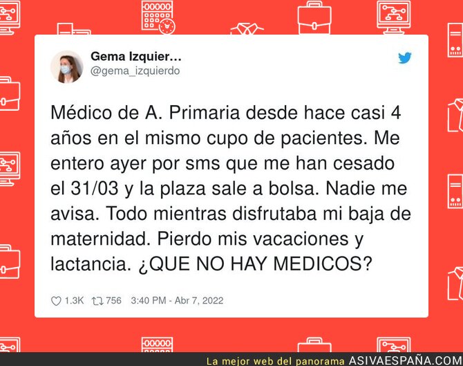 Así se trata a los sanitarios en España
