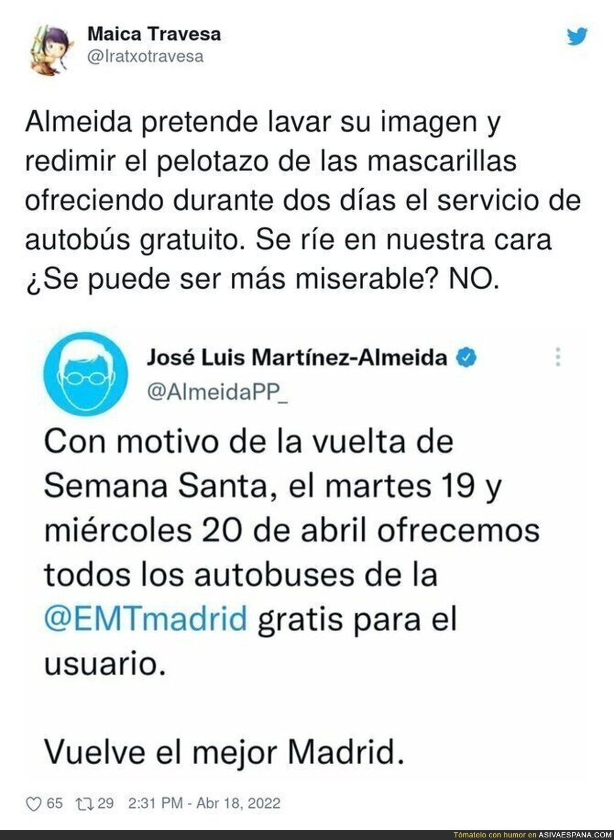 José Luis Martínez-Almeida y sus tácticas para lavar su imagen
