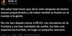 Esta chica explica un caso evidente de racismo institucional que ha vivido al intentar entrar en Estados Unidos