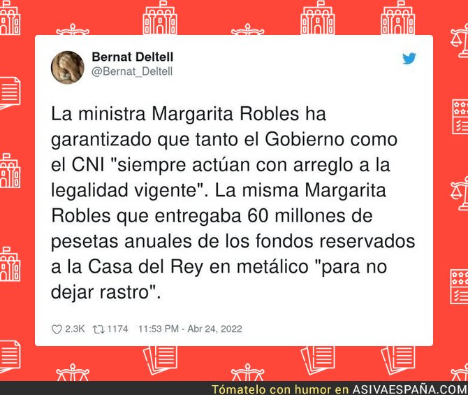 La poca credibilidad de Margarita Robles