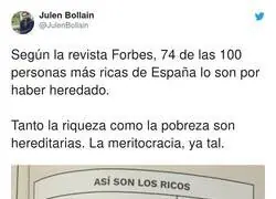 Hay cero meritocracia en Espa&ntilde;a y Forbes lo confirma totalmente