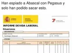 Santiago Abascal al descubierto