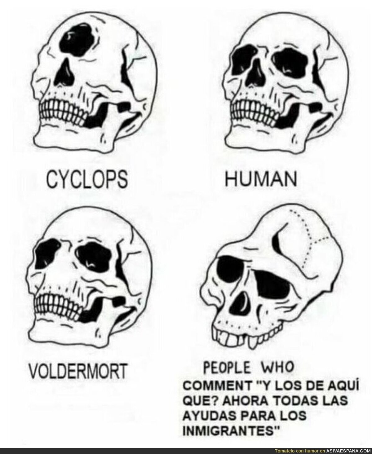 Siempre está el típico que suelta ese comentario