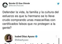 La gran defensa de Isabel Díaz Ayuso
