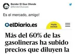 Las gasolineras se ríen del Gobierno y de todos los españoles