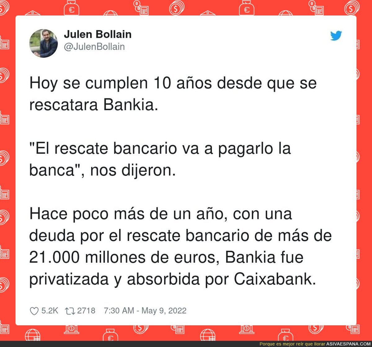 Así nos engañaron con el rescate bancario