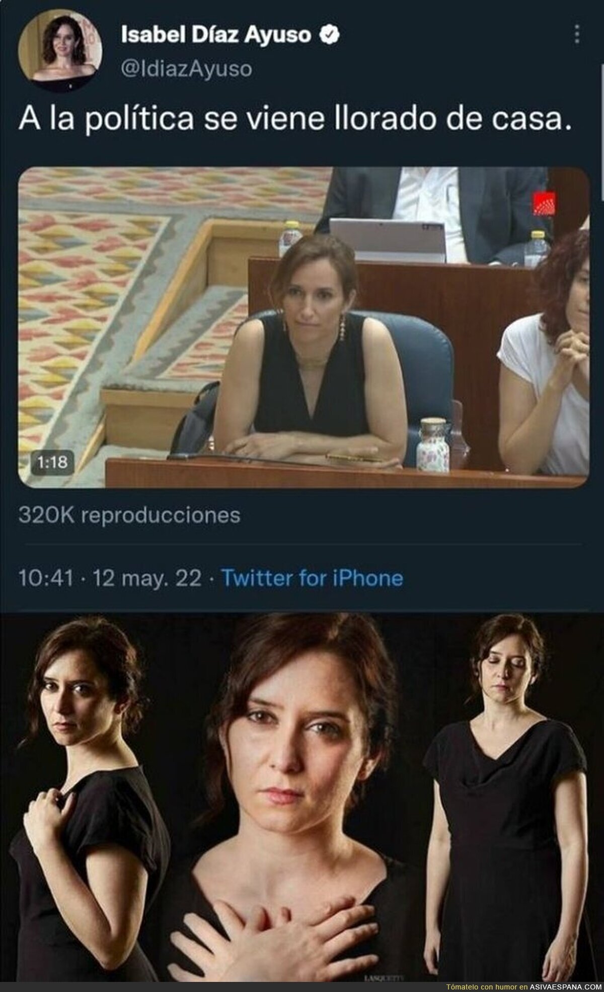 Imágenes que retratan a Isabel Díaz Ayuso