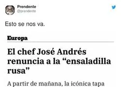 A José Andrés se le ha ido completamente la cabeza