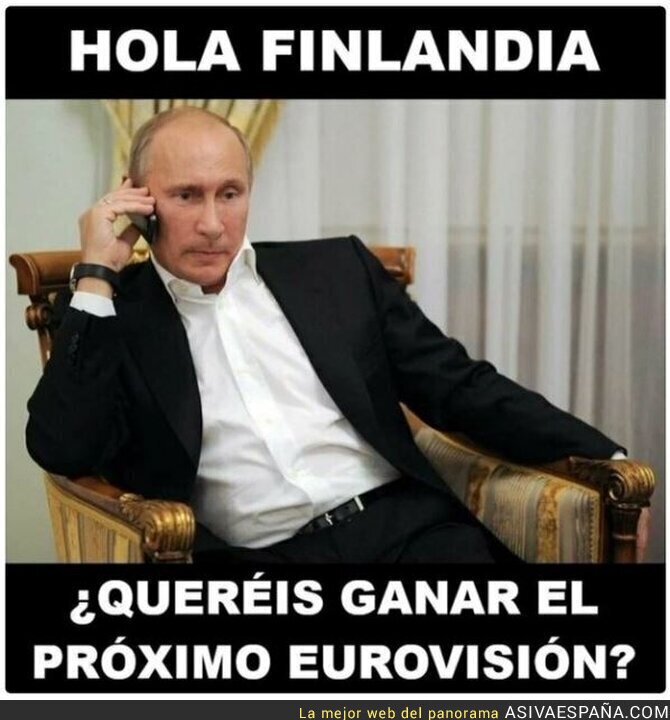 Putin tiene una pregunta