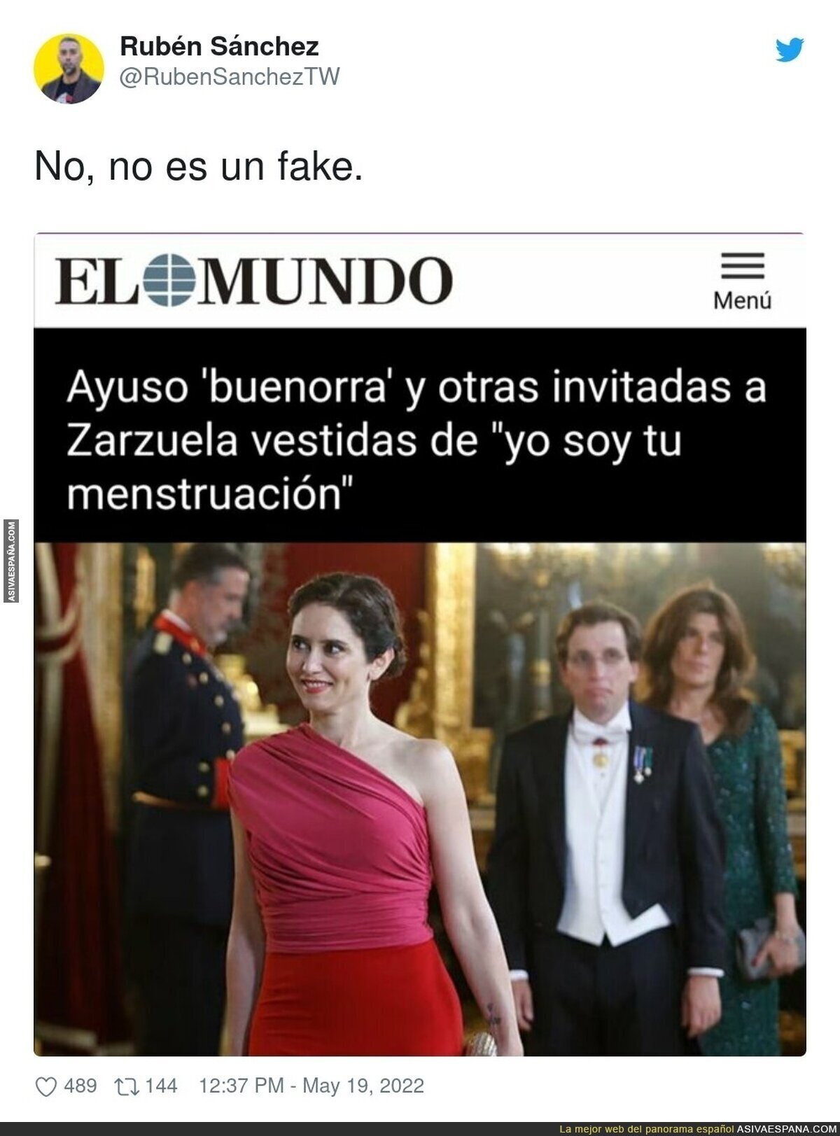 Nauseabundo lo de 'El Mundo'