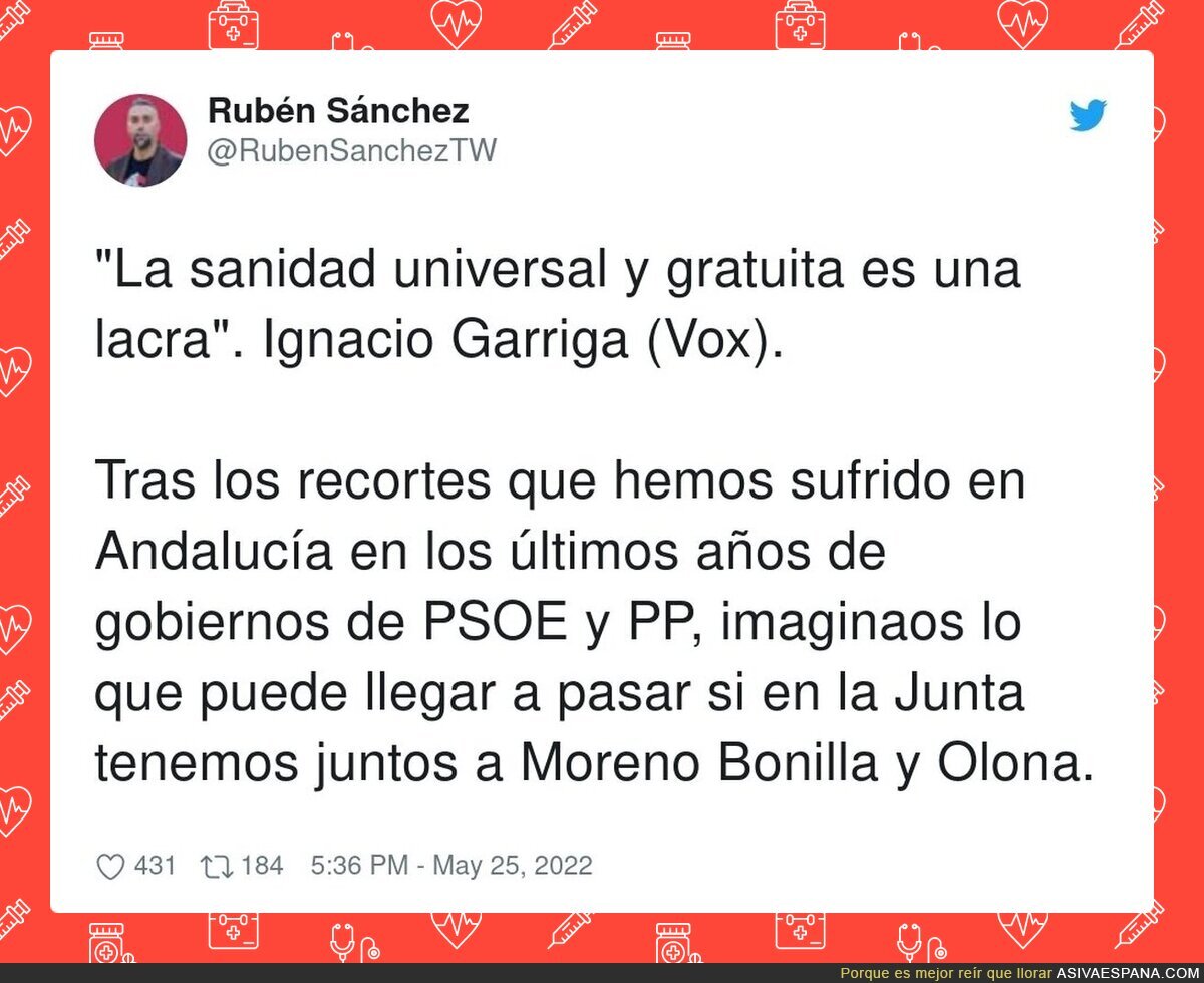 Hay que parar a la gente de VOX