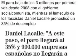 La credibilidad de Daniel Lacalle está bajo mínimos