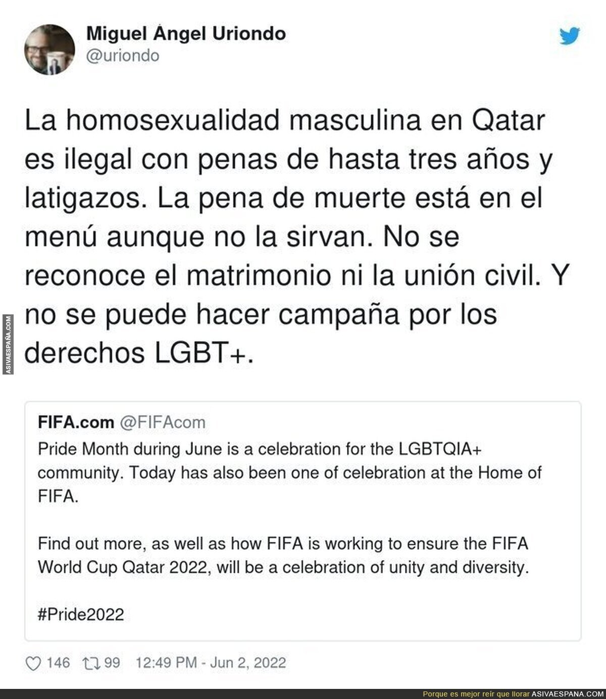 La FIFA y sus cosas...