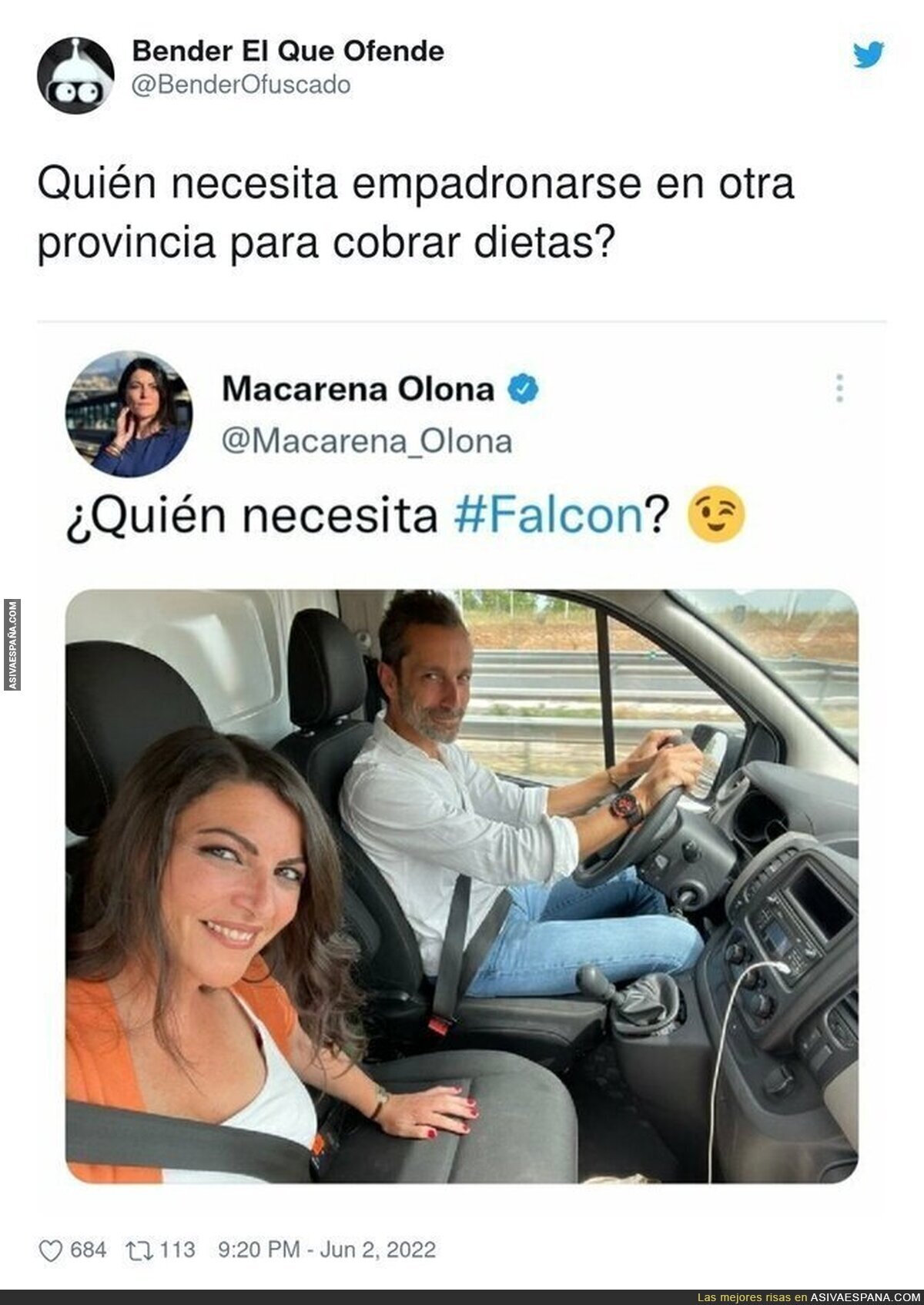 Macarena Olona tiene preguntas