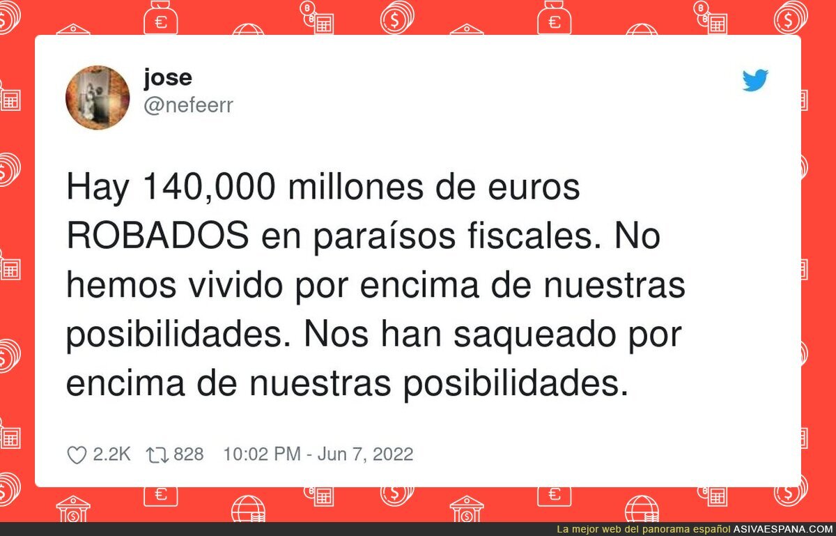 Nos roban como quieren