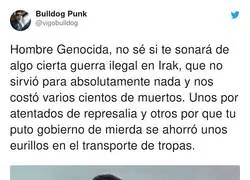 Aznar tiene memoria selectiva