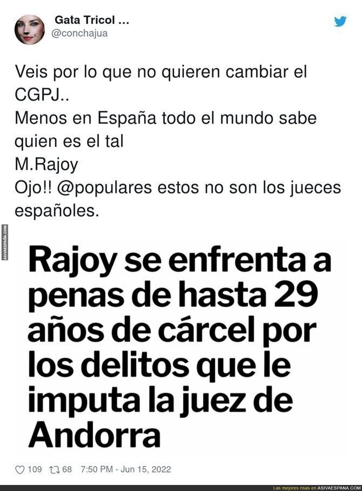 Lo de M.Rajoy no ha sido portada en los medios españoles