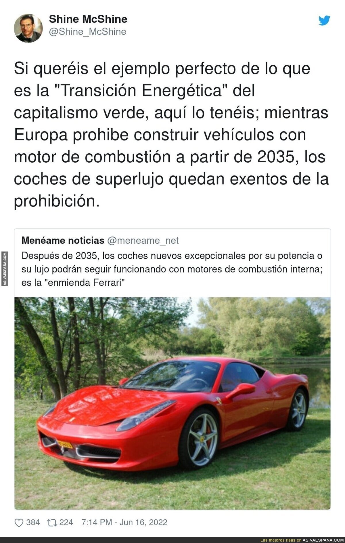 El privilegio para los ricos