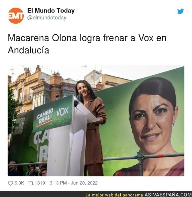 El gran logro de Macarena Olona