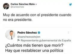 ¿Dónde está el Pedro Sánchez antes de ser presidente?